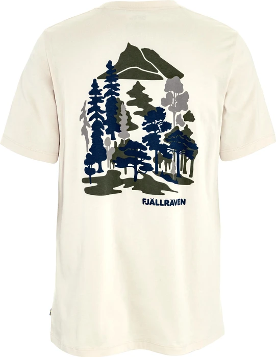 Fjällräven Swedish Forest T-Shirt kurzarm chalk white (Herren)