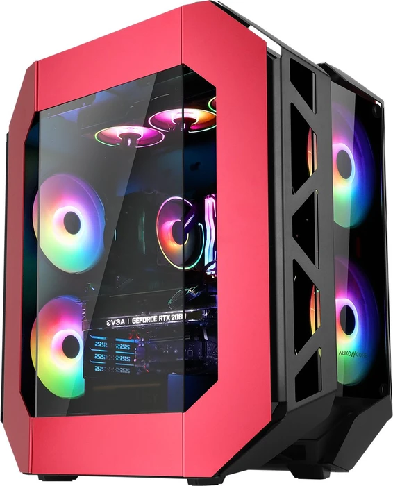 Abkoncore AL1000 Sync Red Wine, Glasfenster
