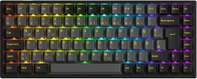 Akko 3084B Plus, ASA Profil, LEDs RGB, Black & Gold, V3 Pro Cream Yellow, USB/Bluetooth, DE