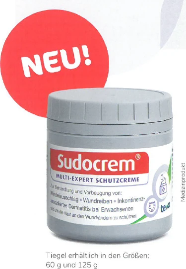 ratiopharm Sudocrem Multi-Expert Schutzcreme, 125g