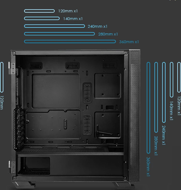 MSI MAG Vampiric 300R, schwarz, Glasfenster