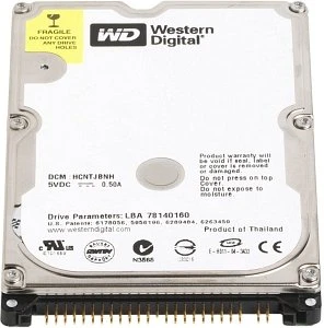 Western Digital WD Scorpio Blue 160GB, 512e / 2.5" / IDE