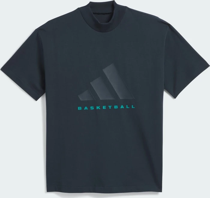 adidas Basketball 001 T-Shirt kurzarm aurora ink