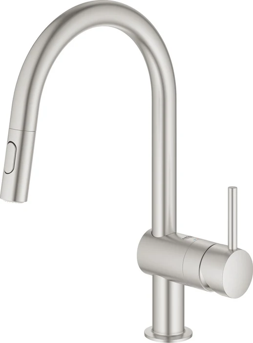 Grohe Minta Einhand-Spültischbatterie 1/2" supersteel