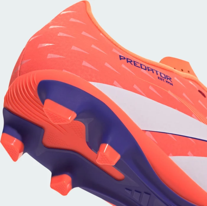 adidas Predator Club FG/MG signal coral/cloud white/beam orange (Junior)