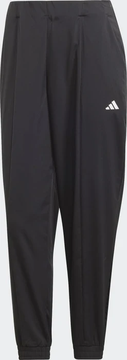 adidas Aeroready Train Essentials Minimal Branding Woven Trainingshose lang schwarz/weiß (Damen)