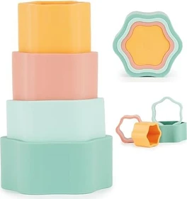 Bieco Silikon Stapelturm Blume tropical vibes