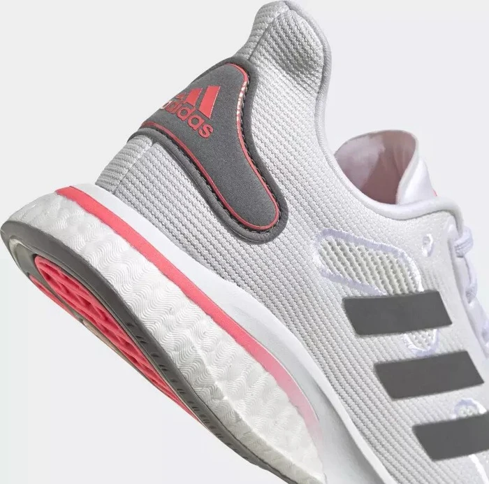 adidas Supernova cloud white/grey five/signal pink (Damen)