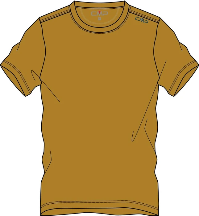 CMP Performance Merino Funktionsshirt kurzarm curcuma (Herren)