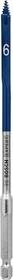 Bosch Professional EXPERT SelfCut Speed Flachfräsbohrer, 6x100x152mm, 1 Stück