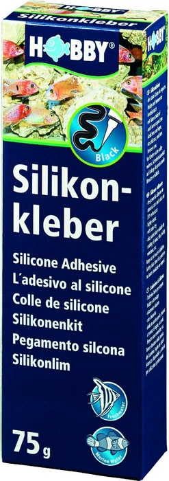 Hobby Silikonkleber, 80ml, schwarz
