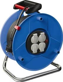 Brennenstuhl Garant Kabeltrommel, Schuko auf 4x Schuko, 25m, IP20, H05VV-F 3G1,5