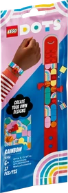LEGO Dots - Regenbogen Armband mit Anhängern
