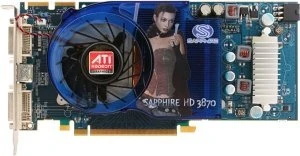 Sapphire Radeon HD 3870 Single-Slot, 512MB DDR4, 2x DVI, S-Video, lite retail