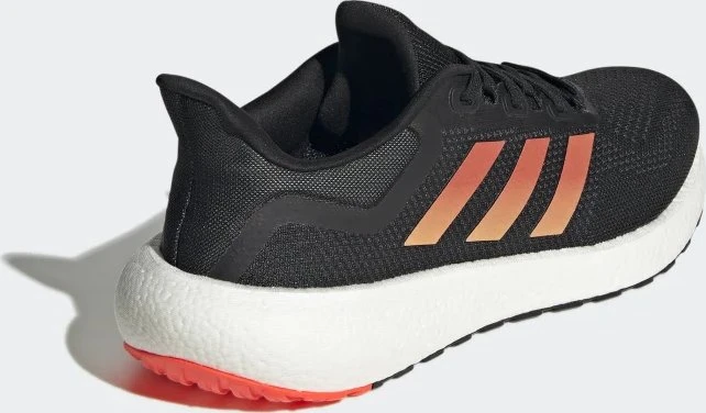 adidas Pureboost 22 core black/solar red/cloud white (Herren)