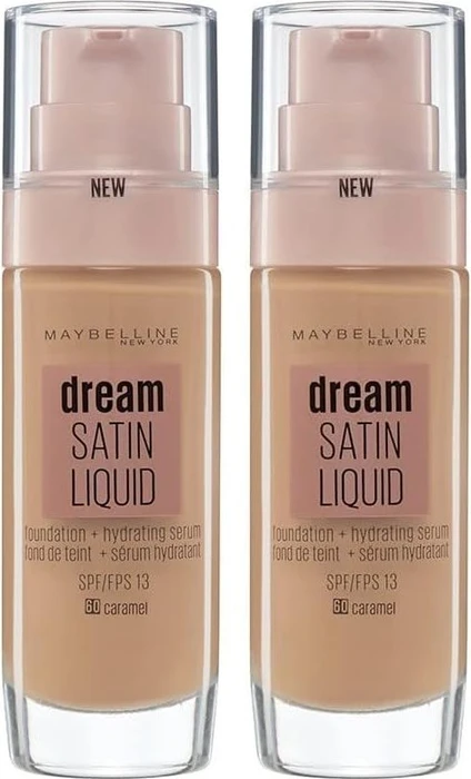 Maybelline Dream Radiant Liquid Foundation 60 caramel, 30ml