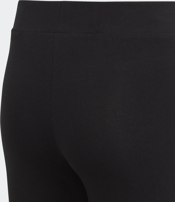 adidas Essentials Linear Logo Cotton Hose lang schwarz/weiß (Junior)