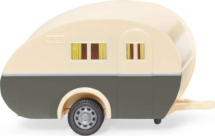 Wiking Wohnwagen elfenbein/quarzgrau