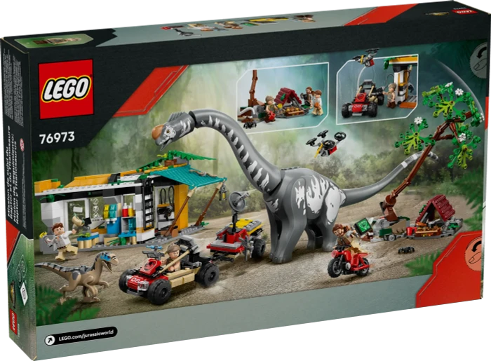 LEGO Jurassic World - Raptor & Titanosaurus: Große Fährtensuche