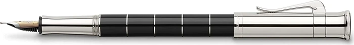 Graf von Faber-Castell Classic Anello schwarz/silber, rechte Hand, mittel