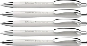 Schneider Slider Rave XB Kugelschreiber grau/silber, 5er-Pack