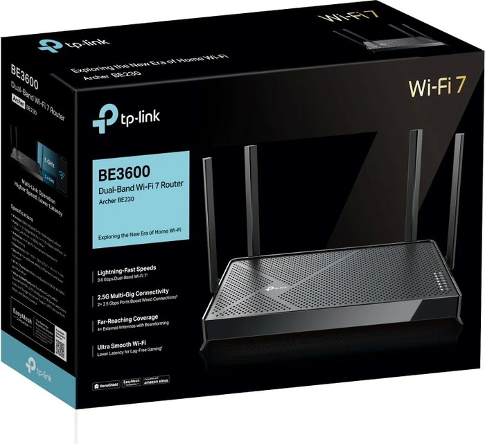 TP-Link Archer BE230, Wi-Fi 7, BE3600