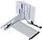 Lian Li Riser Card Vertical GPU Kit, inkl. PCI-Slot Blende für Lian Li, gewinkelt, PCIe 5.0, 200mm, weiß Vorschaubild