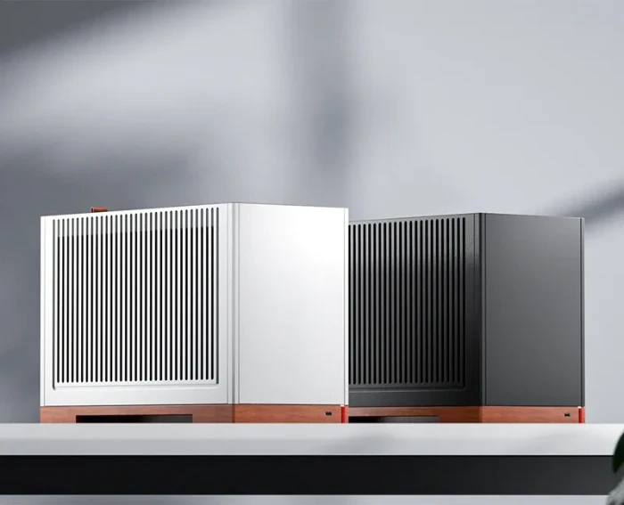 Jonsbo T9 Black, schwarz/braun, PCIe 5.0 Edition, Mini-ITX