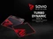 Savio Turbo Dynamic S Gaming Mauspad, schwarz/rot Vorschaubild