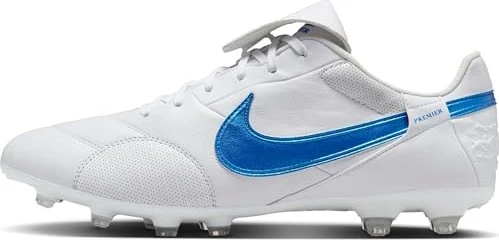 Nike Premier 3 FG Low-Top white/signal blue (Herren)