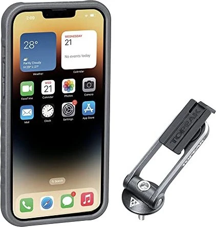 Topeak RideCase inkl. Halterung für Apple iPhone 14 Plus schwarz