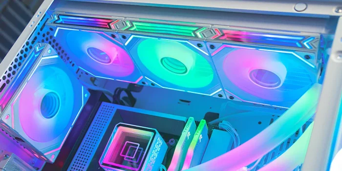 Mars Gaming MF-Linkfinity Kit, weiß, LED-Steuerung, 124mm, 3er-Pack