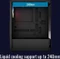 AeroCool Pivot Black, inkl. 1x Lüfter, Lüfter LED Fixed RGB, Glasfenster Vorschaubild