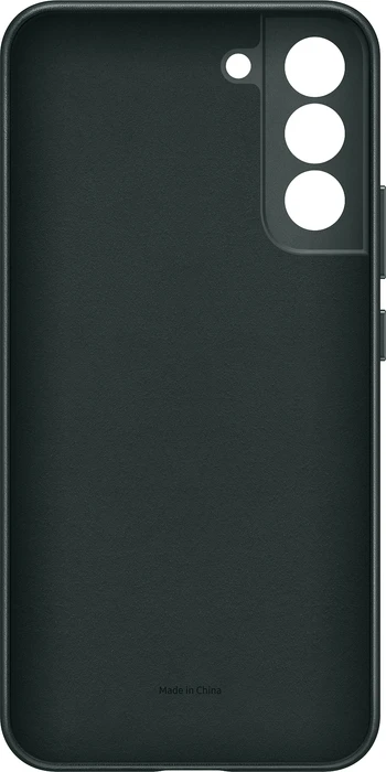 Samsung Leather Cover für Galaxy S22+ Forest Green