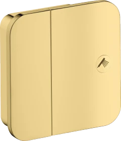 Hansgrohe AXOR One Absperrventil Unterputz polished gold optic