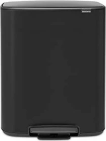 Brabantia Bo Treteimer 60l matt black