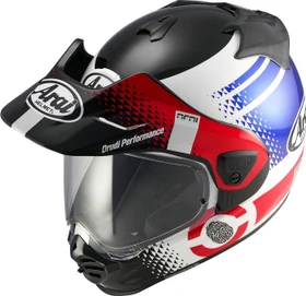 Arai Tour-X5 Print schwarz/rot/weiß/blau