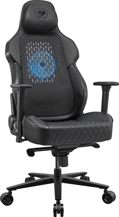 Cougar NxSys Aero Black Gamingstuhl, schwarz