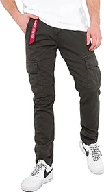 Alpha Industries Agent Hose lang greyblack (Herren)