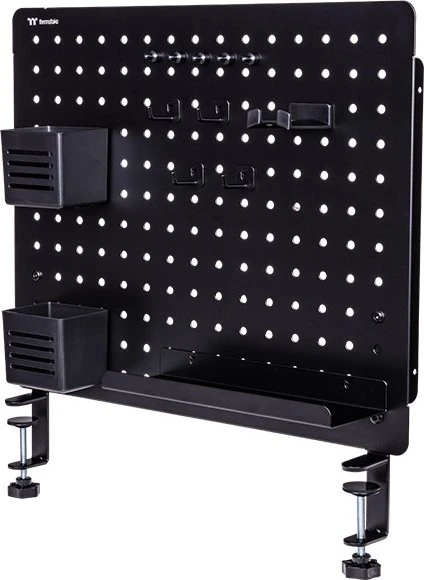 Thermaltake Gaming Desk Pegboard Tischerweiterung, Large, schwarz