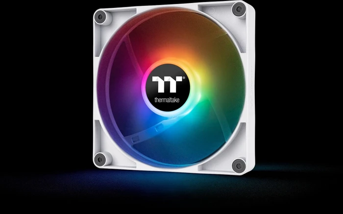Thermaltake CT120 ARGB Sync Snow White, weiß, 120mm, 2er-Pack