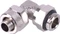 Aquatuning 90° Schlauchanschluss, G1/4" auf 10/8mm, vernickelt Vorschaubild