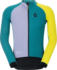 Scott RC Pro Warm Gore-Tex Remix Fahrradjacke winter green/heather purple (Herren)