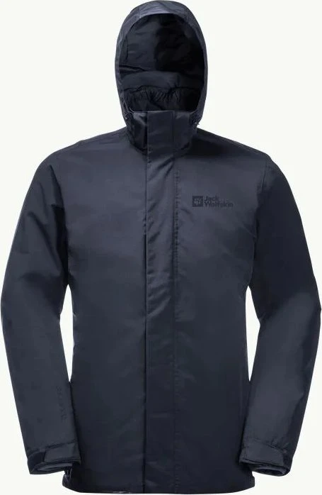 Jack Wolfskin Bergland 3in1 Funktionsjacke night blue (Herren)