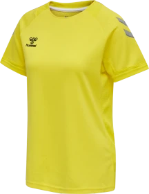 hummel Lead Poly Trikot kurzarm blazing yellow (Damen)