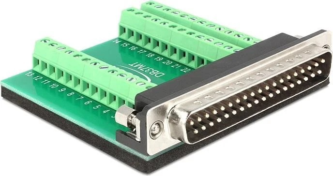 DeLOCK Sub-D 37-Pin [Stecker] auf 39-Pin-Terminalblock Adapter