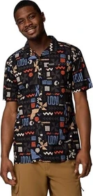 Columbia Pine Canyon Hemd kurzarm black/outer bounds (Herren)