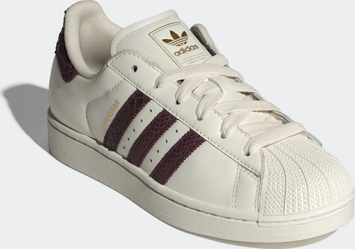 adidas Superstar II off white/maroon/gold metallic (Damen)