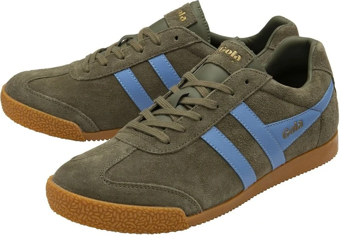 Gola Harrier Suede khaki/vista blue (Herren)