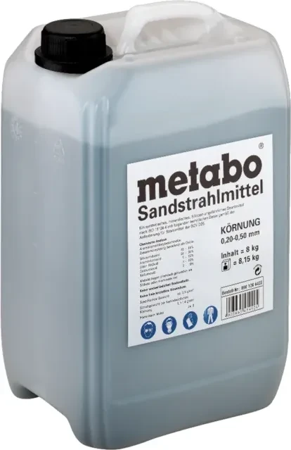 Metabo Sandstrahlmittel 8Kg